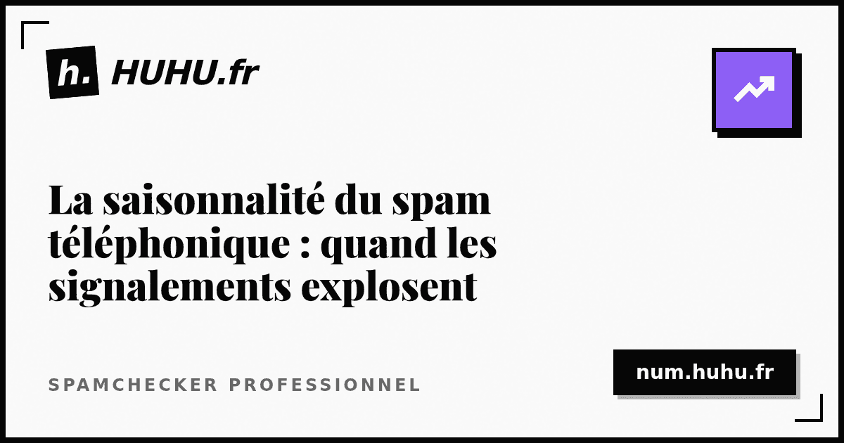 Phone Spam Seasonality: When Reports Spike Throughout the Year