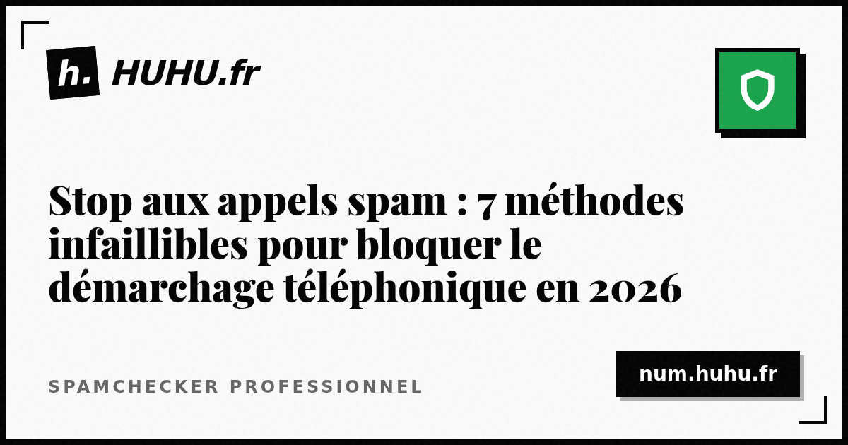 Bloquer les appels indésirables : 7 méthodes efficaces | HUHU.fr